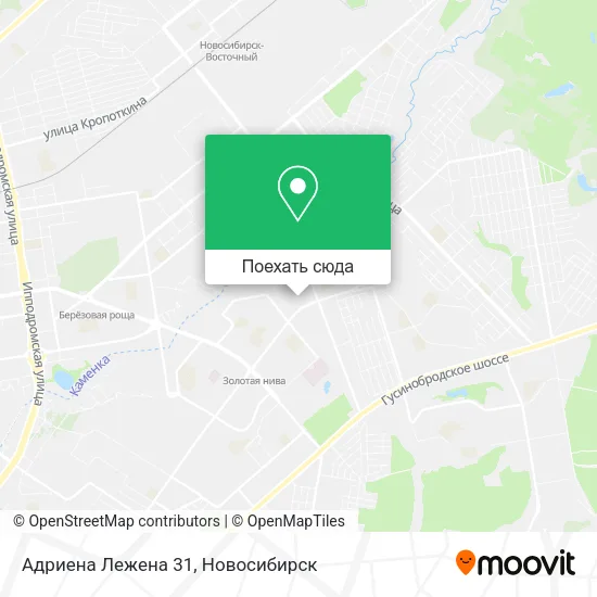 Карта Адриена Лежена 31