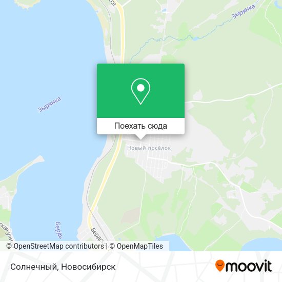 Карта Солнечный