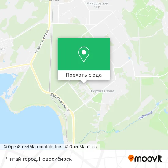 Карта Читай-город