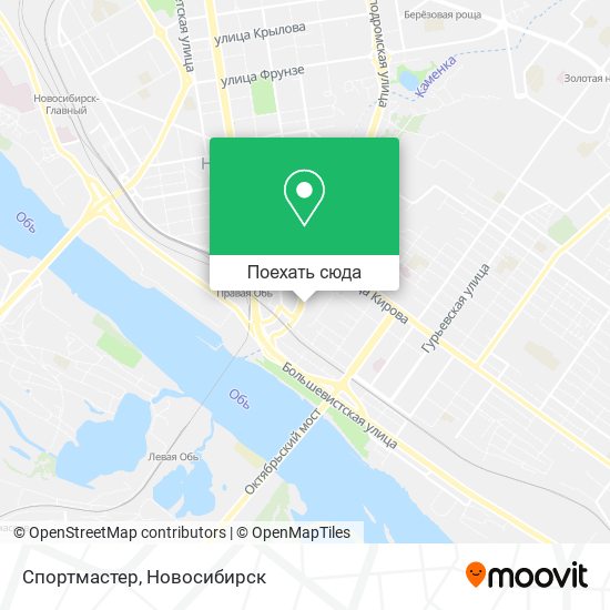 Карта Спортмастер