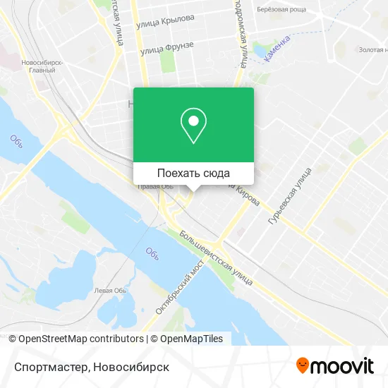 Карта Спортмастер
