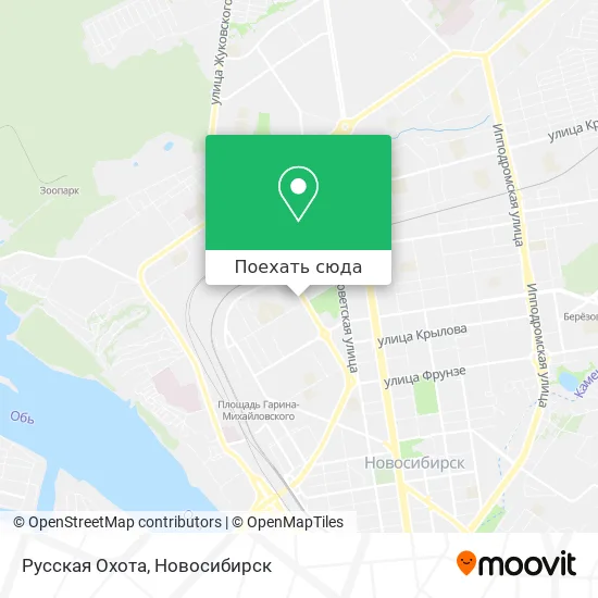 Карта Русская Охота