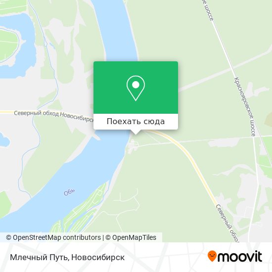 Карта Млечный Путь