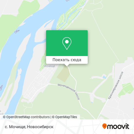 Ст мочище новосибирская область карта
