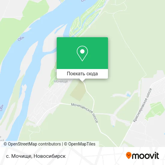 Карта с. Мочище
