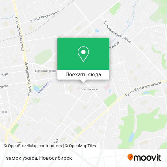 Карта замок ужаса