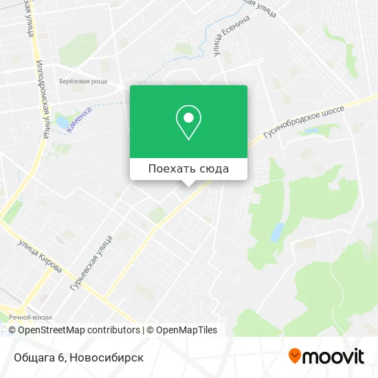 Карта Общага 6