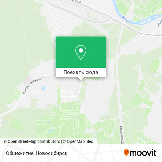 Карта Общежитие
