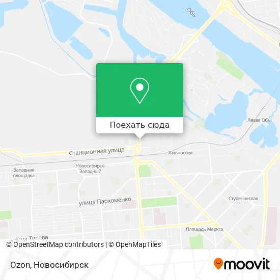 Карта Ozon