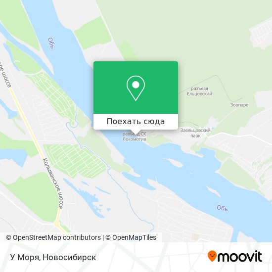 Карта У Моря