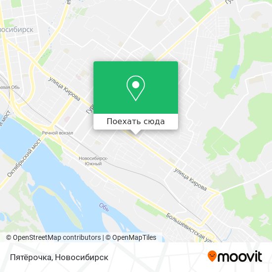 Карта Пятёрочка