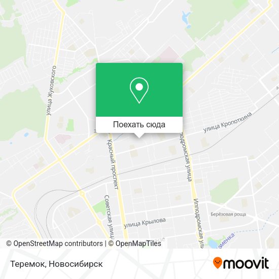 Карта Теремок