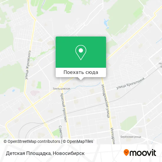 Карта Детская Площадка