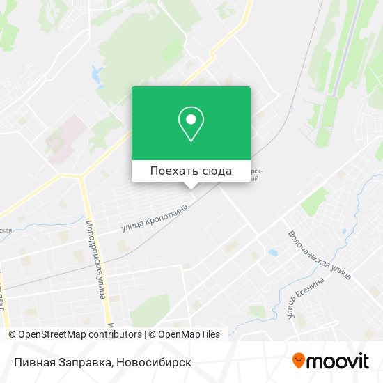 Карта Пивная Заправка