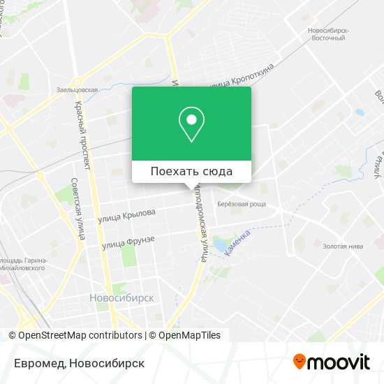 Карта Евромед