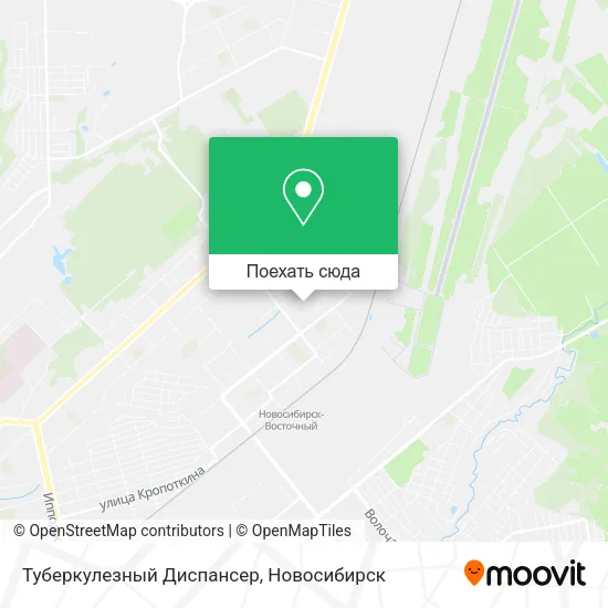 Карта Туберкулезный Диспансер