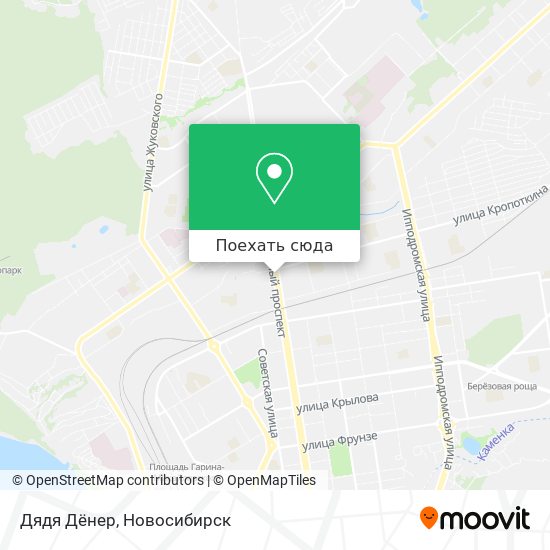 Карта Дядя Дёнер