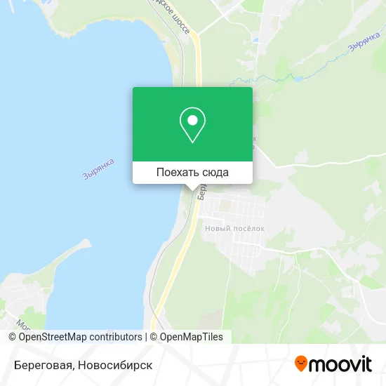 Карта Береговая