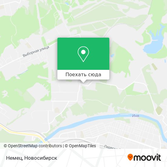Карта Немец