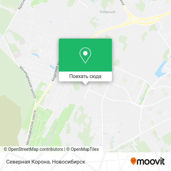 Карта Северная Корона