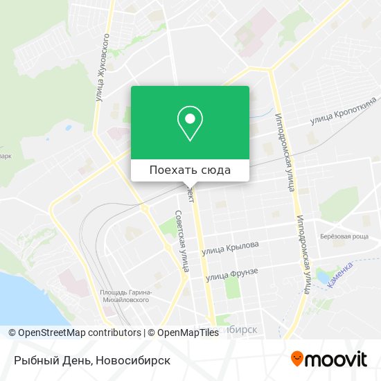 Карта Рыбный День