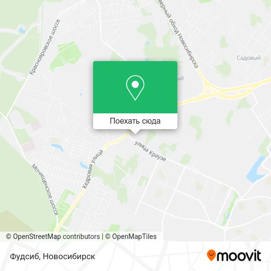 Карта Фудсиб