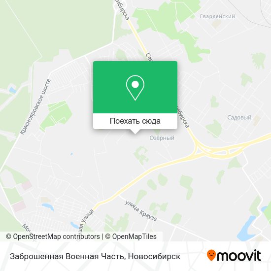 Карта Заброшенная Военная Часть