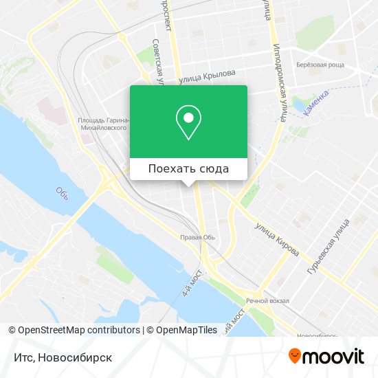Карта Итс