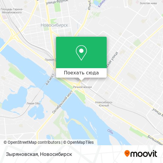 Карта Зыряновская