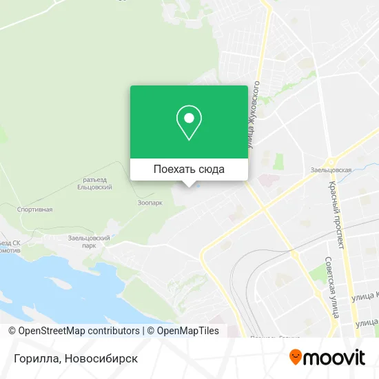 Карта Горилла