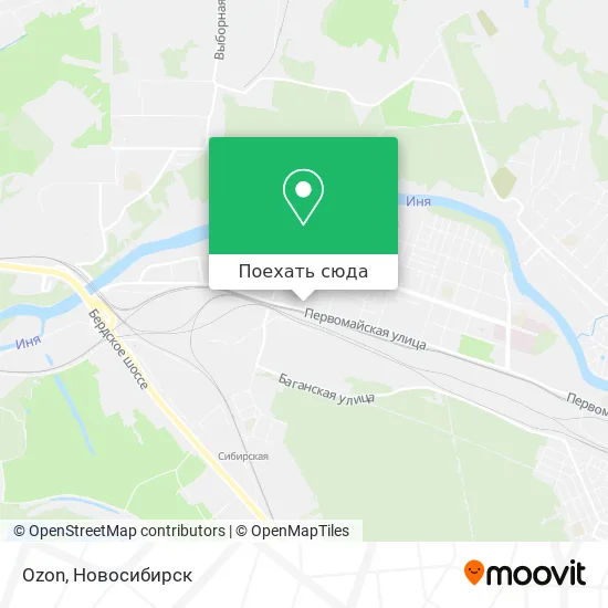 Карта Ozon