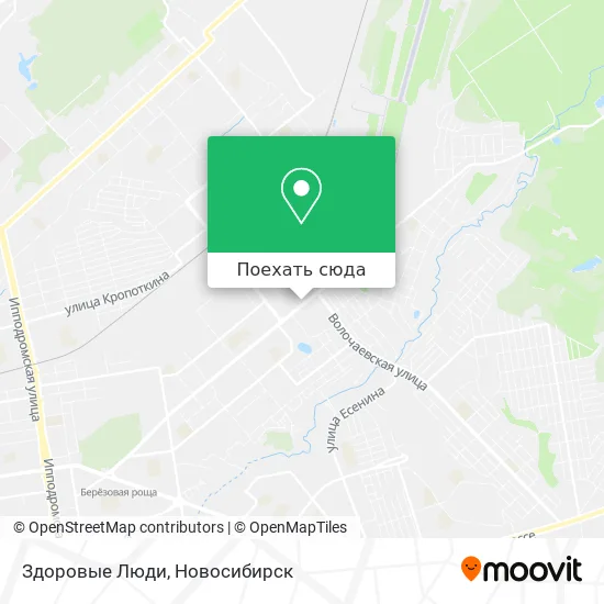 Карта Здоровые Люди