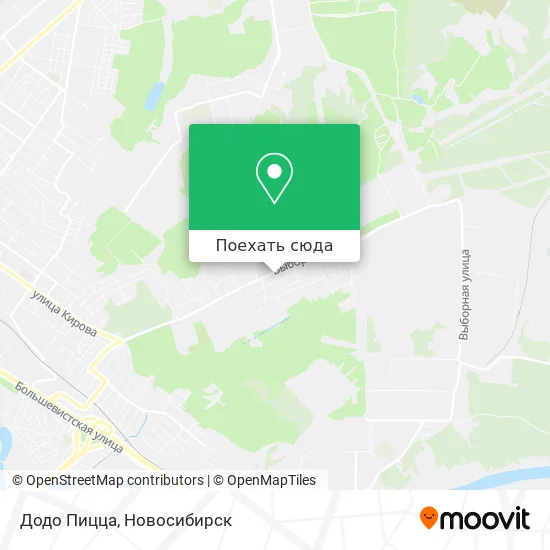 Карта Додо Пицца