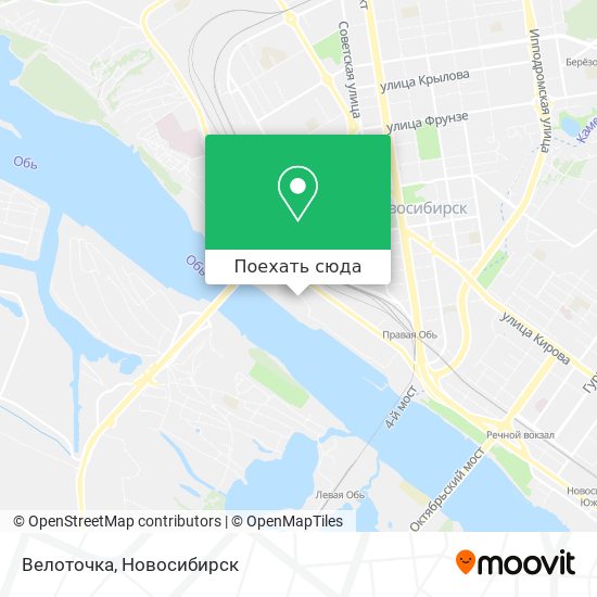 Карта Велоточка