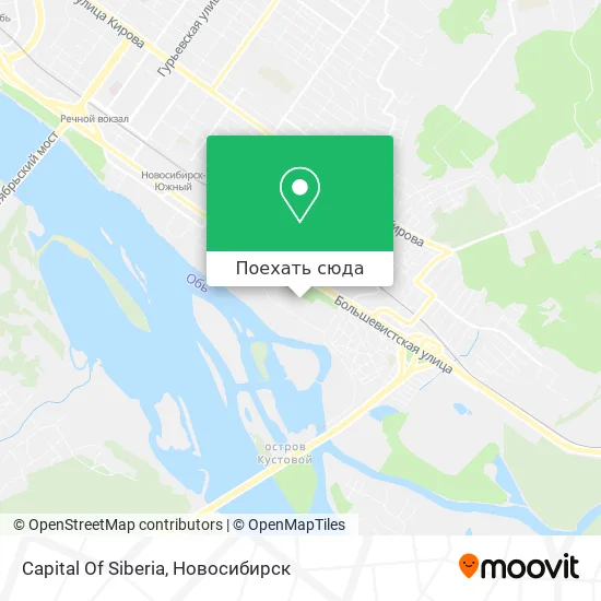 Карта Capital Of Siberia
