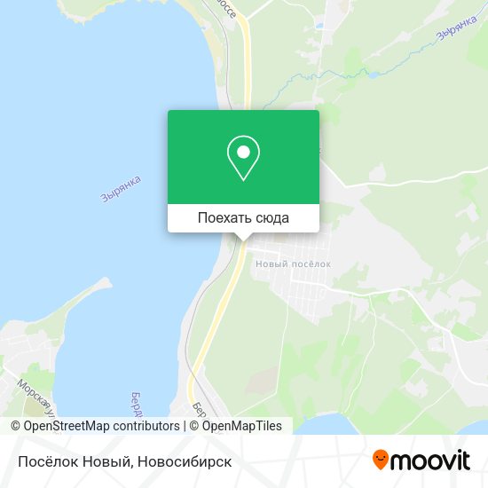 Карта Посёлок Новый