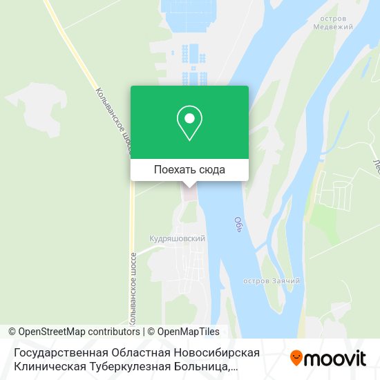 Карта Государственная Областная Новосибирская Клиническая Туберкулезная Больница