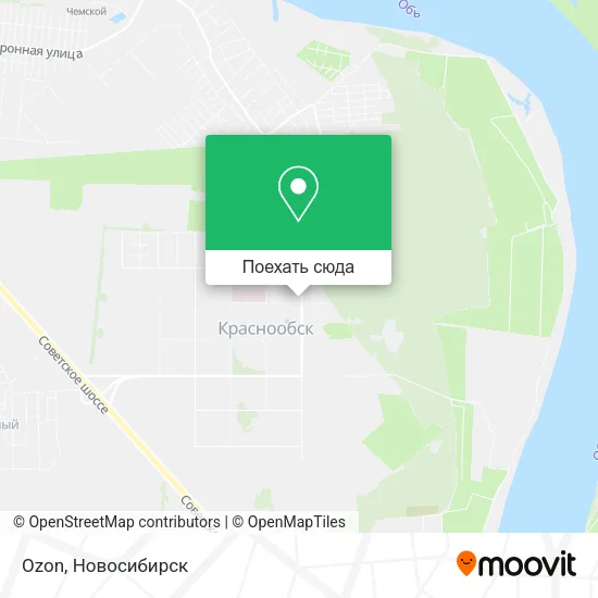 Карта Ozon