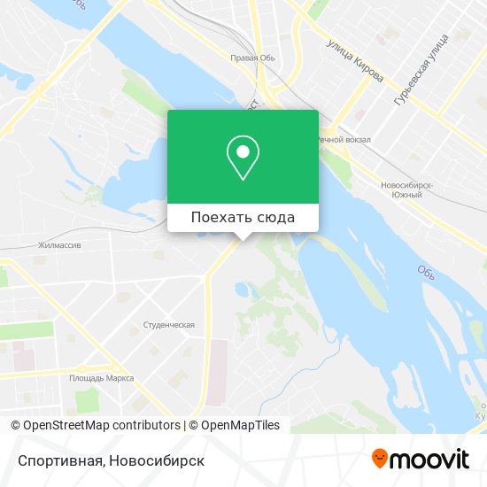 Карта Спортивная