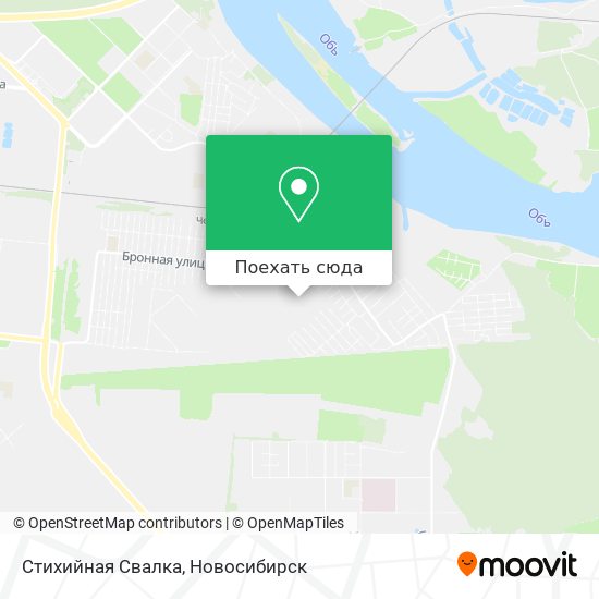 Карта Стихийная Свалка