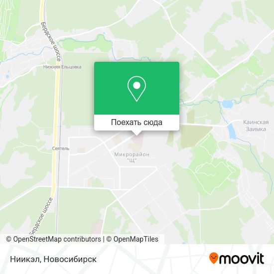 Карта Ниикэл