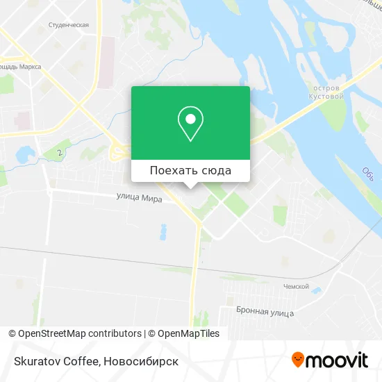 Карта Skuratov Coffee
