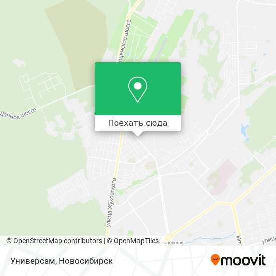 Карта Универсам