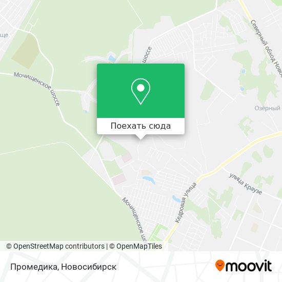 Карта Промедика