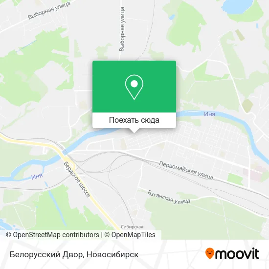 Карта Белорусский Двор