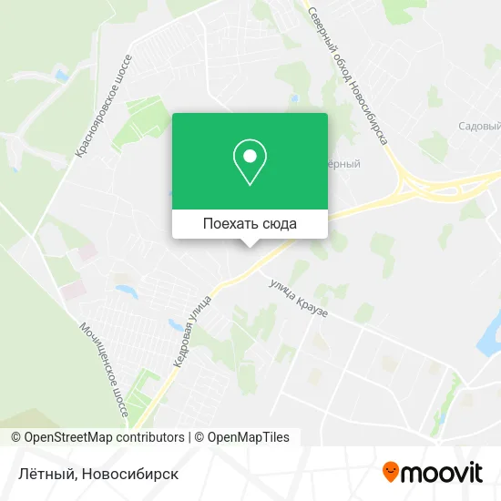Карта Лётный