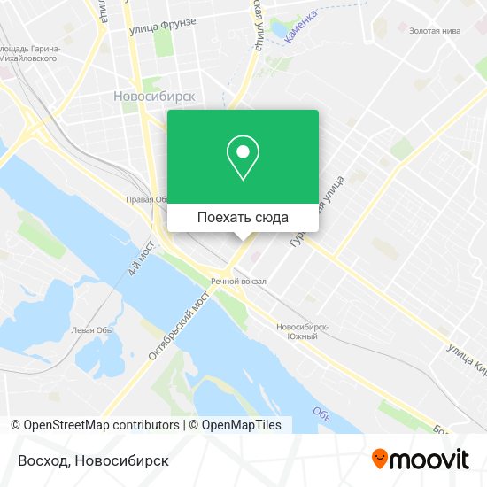 Карта Восход