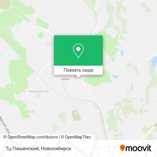 Карта Тц Пашинский