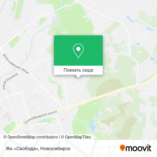 Карта Жк «Свобода»