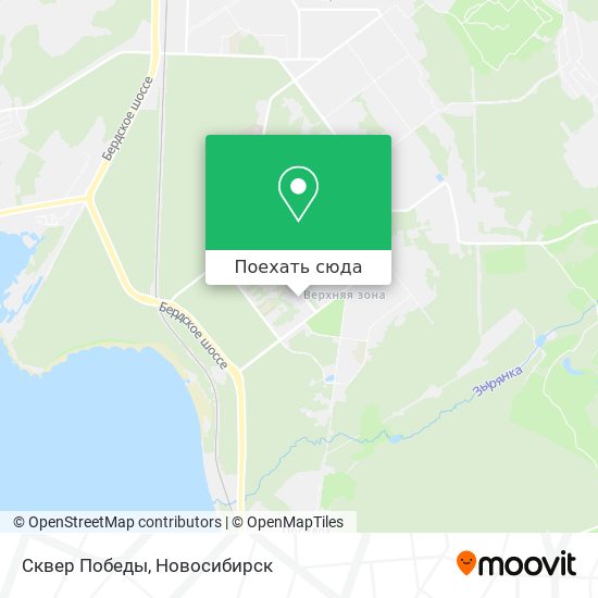 Карта Сквер Победы